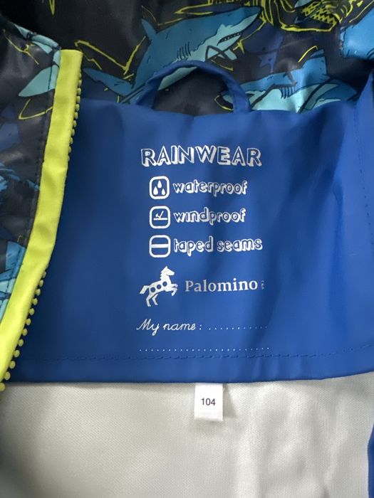 Куртка - ветровка-дождевик размер 104