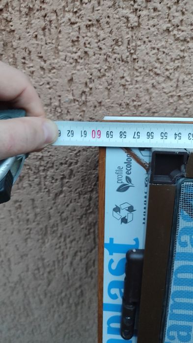 Geam termopan  dubla deschidere 71.5x60cm