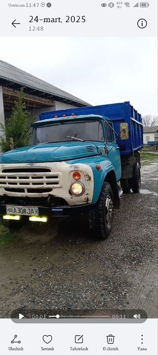 “Zil yuk tashish xizmati Jomboy tumani bo‘ylab”