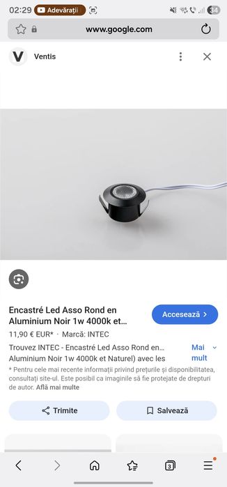 Leduri( spoturi) pentru mobila sau pentru diverse utilități