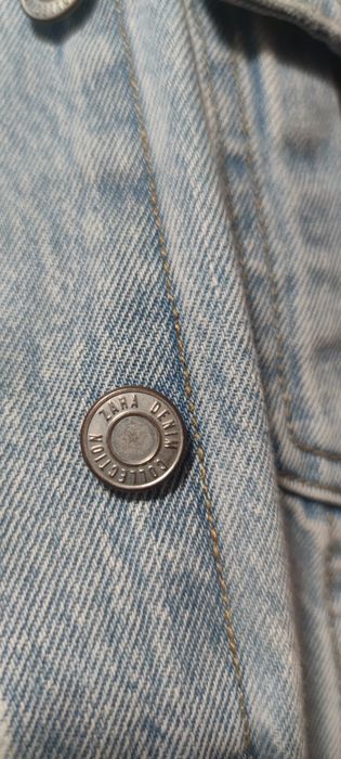 Vand geaca denim / blugi copii ZARA -  134 cm