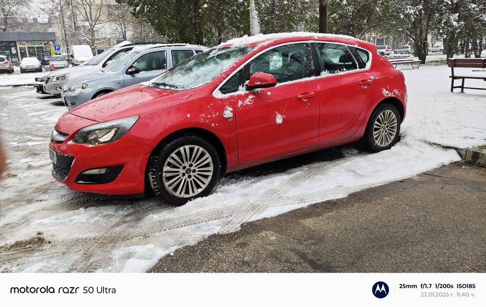 Opel astra 1.4i 2015г.