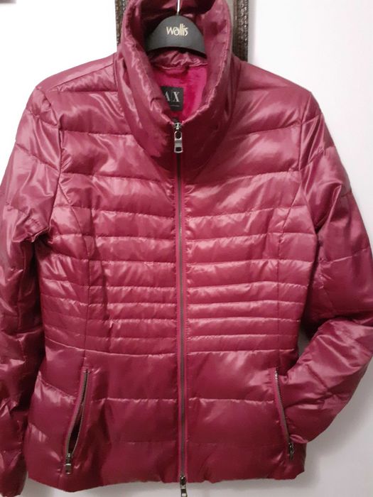 Geacă Armani Exchange, din puf  şi pene de rață, autentică