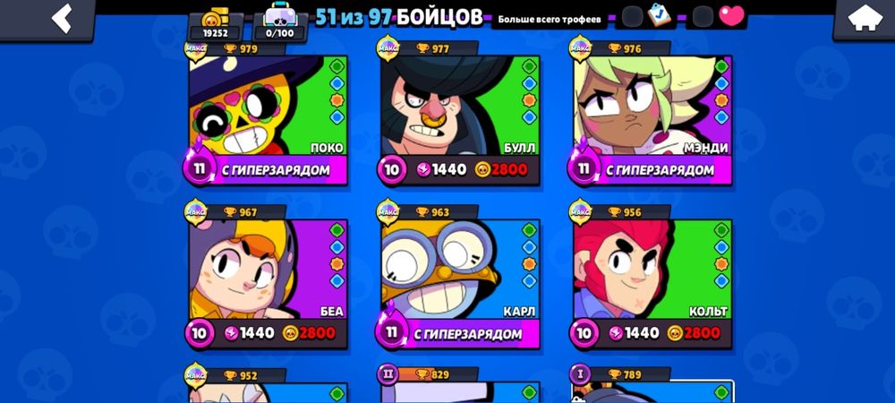 Бравл старс акаунт