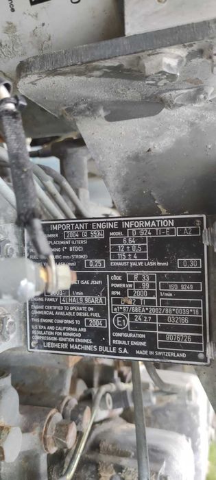 Продаваме Колесен Багер LIEBHERR Модел А904С