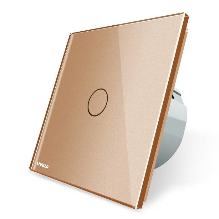 Intrerupator simplu - cu touch din sticla Livolo