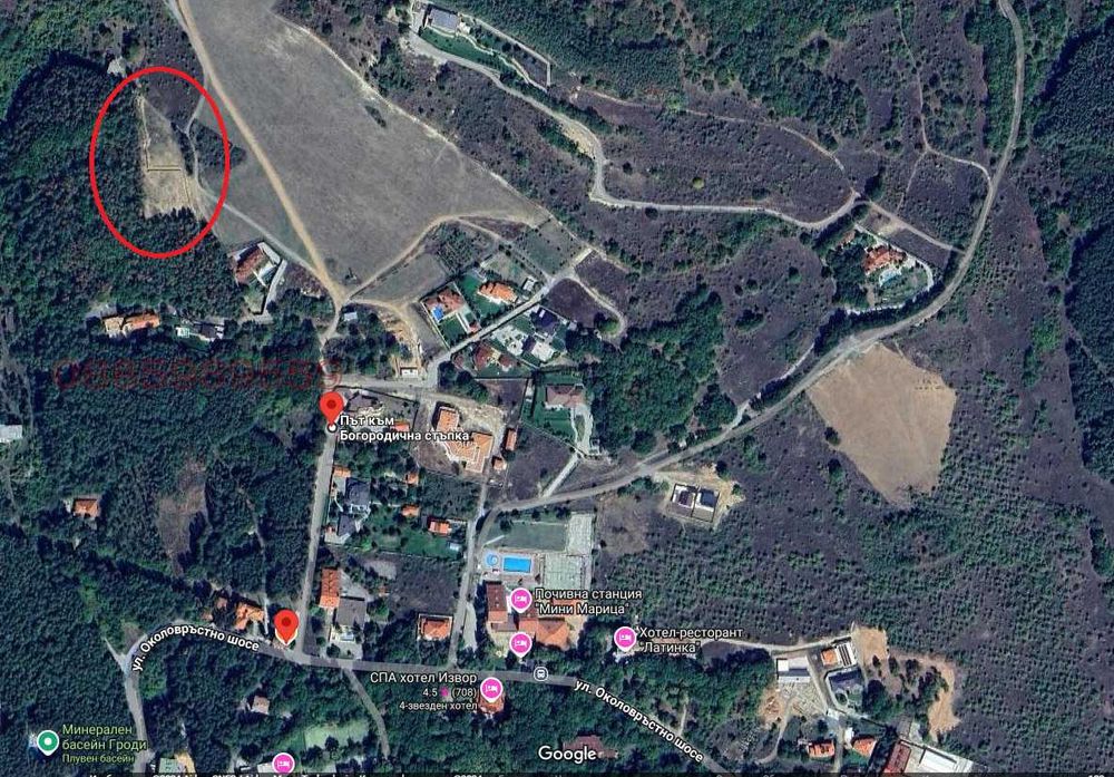 Продава се Парцел в с. Старозагорски бани, Област Стара Загора - 899 кв.м за 85 €/кв.м - Снимка #2