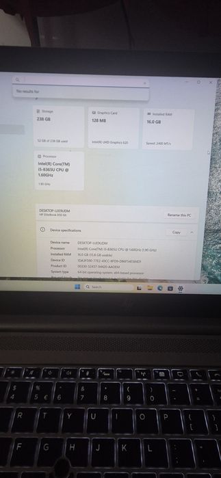 Laptop HP 850 G6 I5 + Rucsac HP
