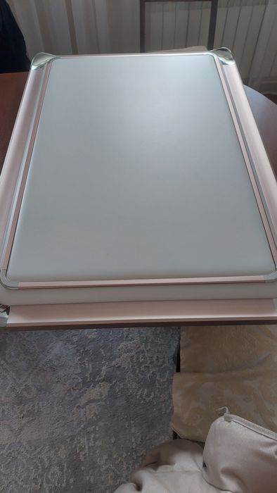 Люстра, большая белая