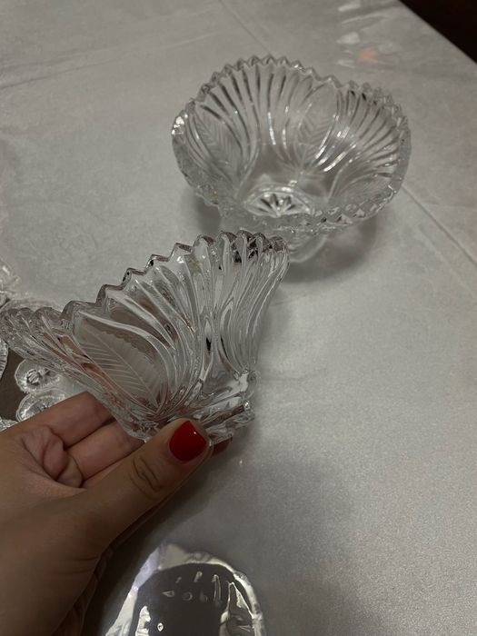 Хрустальные вазочки