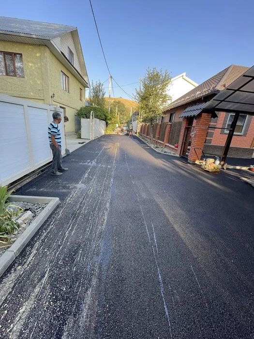 Асфальт Асфальтирование Укладка асфальта