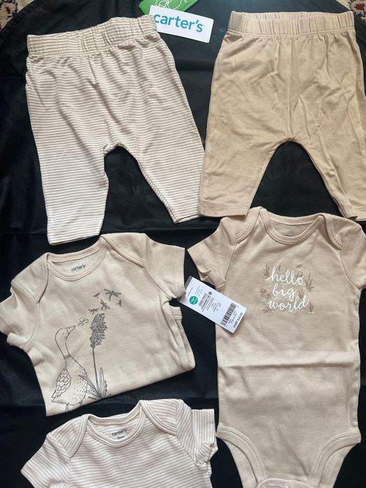 Carters набор заказывали с Америки на 3 мес боди со штанишками