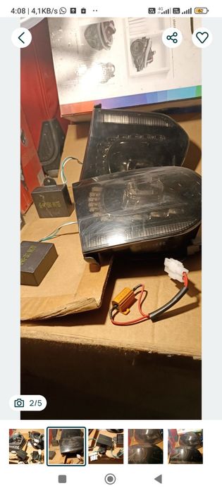Lampi spate cu led Golf VI