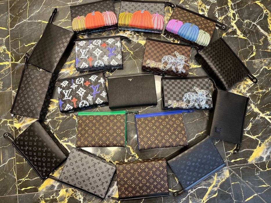 Мъжка чанта клъч различни модели