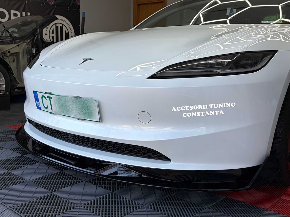 Aero Kit Tesla Model 3 2023+ Lip fata + Difuzor Spate + Lip Prag +++