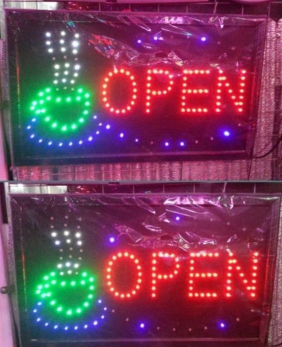 Open (neoniviy diodli) Вывески