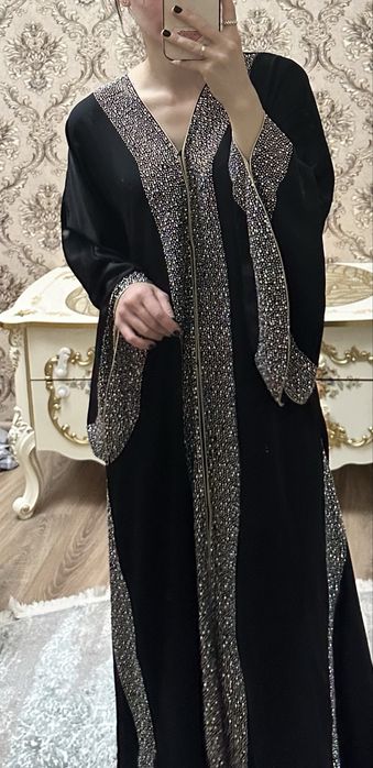 Абайка со стразами
