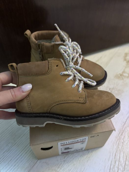 Детски кожени боти ZARA, 24