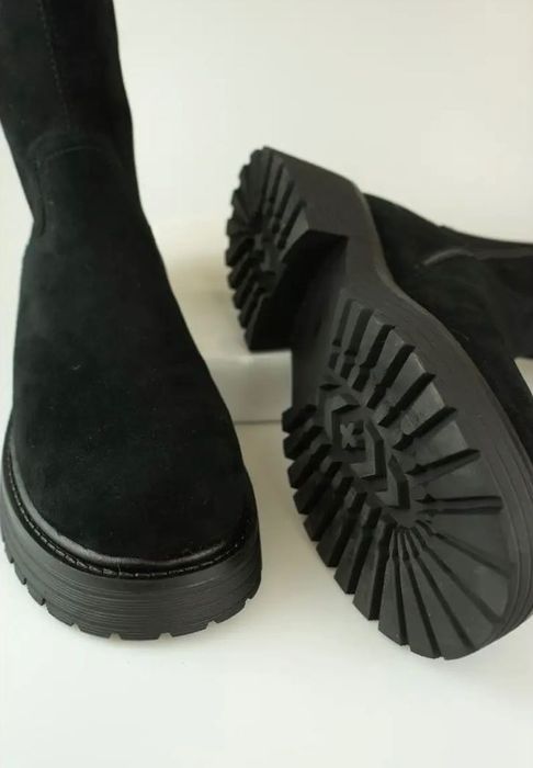 Ботфорты Замшевые