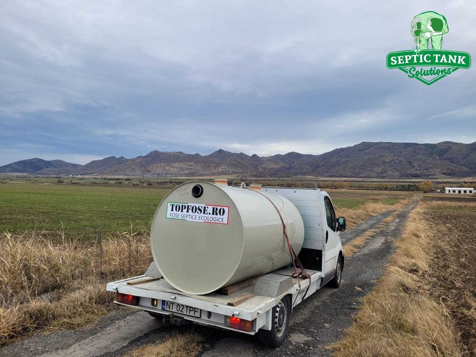 Fosa Ecologica 3000L ECHIPATA COMPLET pt 6-8 Pers - Garantie 20 Ani!