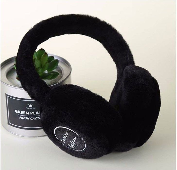 Меховые наушники с блютуз и подключением к телефону.  Кишки наушниклар