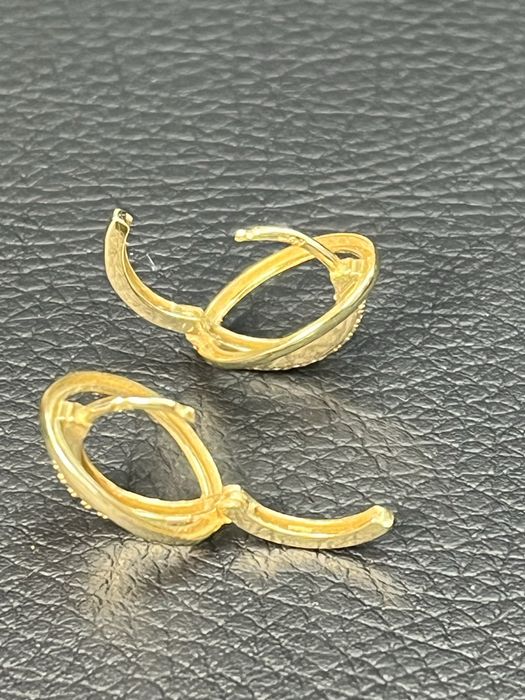 Златни обеци Халки ЧИСТО НОВИ 14 карата 585 zlatni obeci zlaten gold