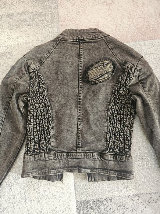 Късо дънкено якенце Bershka