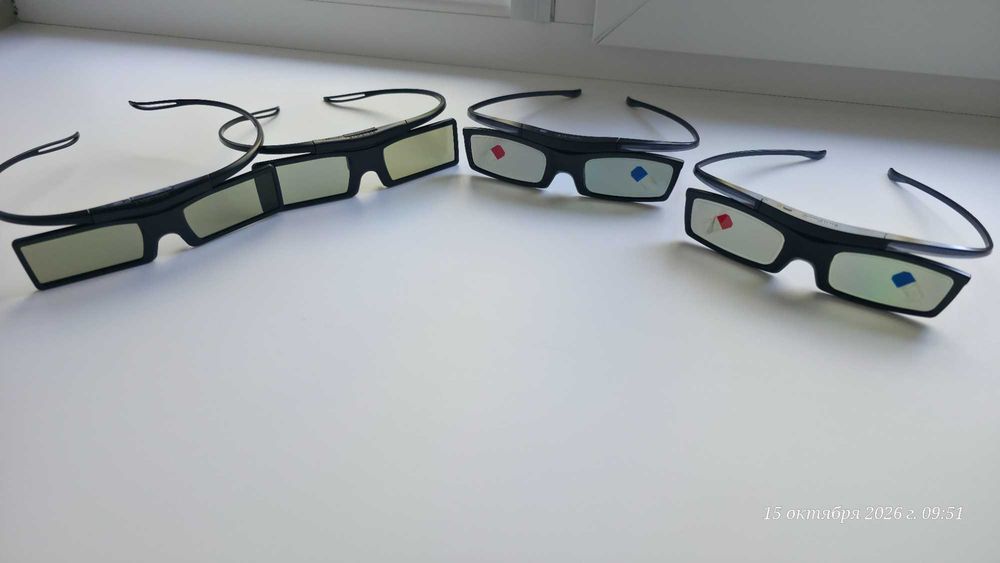 Продам оригинальные 3D-очки Samsung SSG-5100GB и Samsung SSG-3100GB