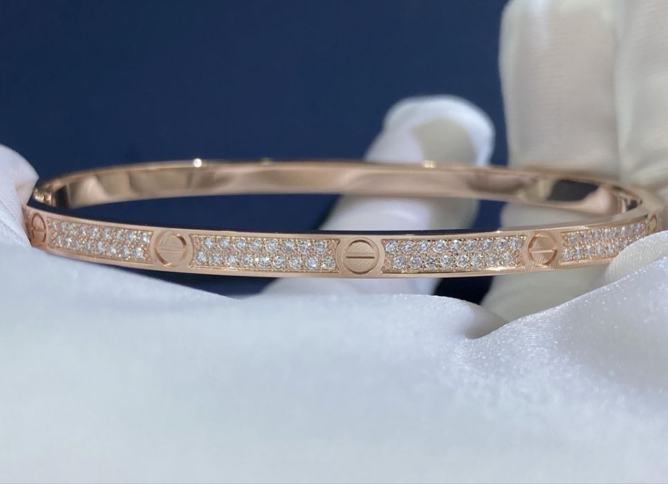 Гривна Cartier Rose Gold -16