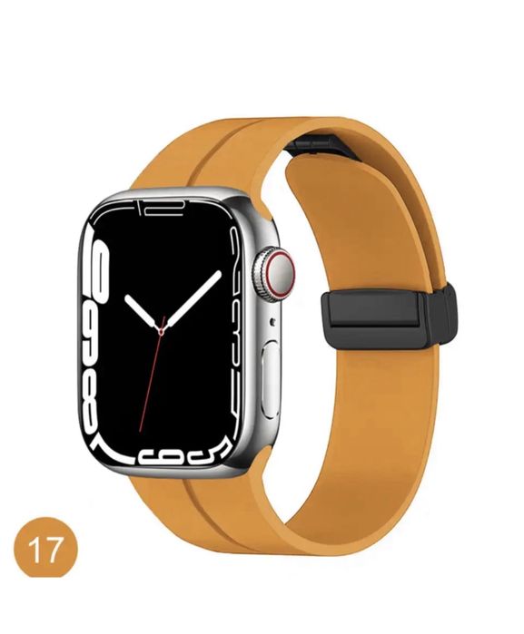 Curea Ceas Apple Watch TPU Magnetic Husa Folie Silicon