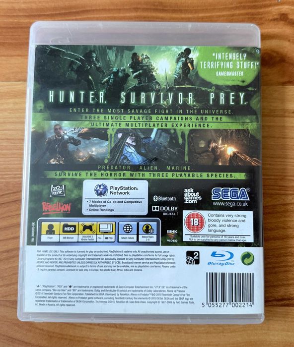 [ PS3 > Aliens vs. Predator за PlayStation 3