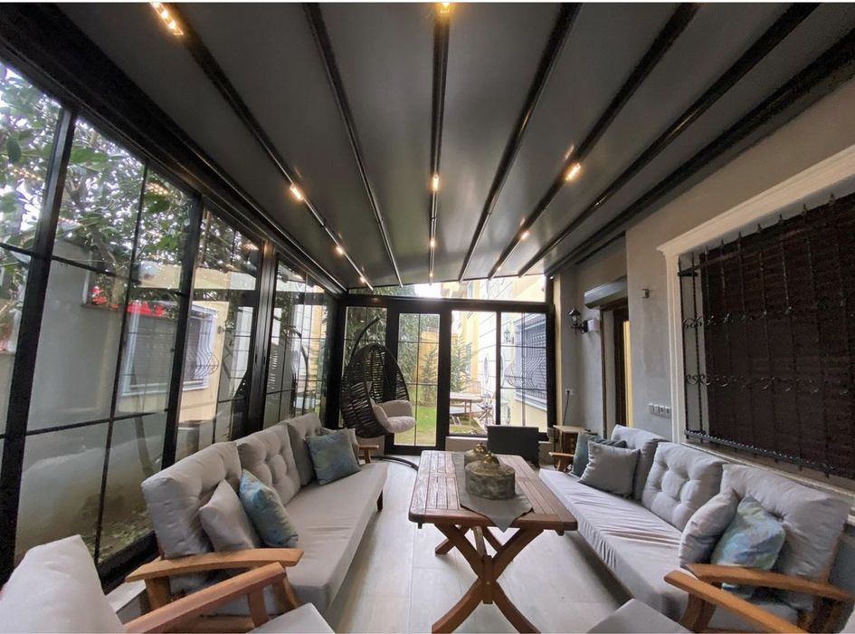 Pergola PRET PRODUCATOR retractabila bioclimatica