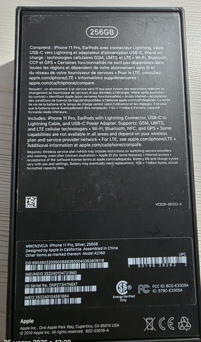 Продам iPhone 11 Pro 256GB