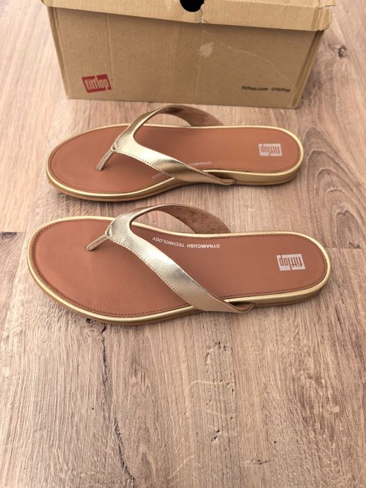 FitFlop Дамски кожени чехли