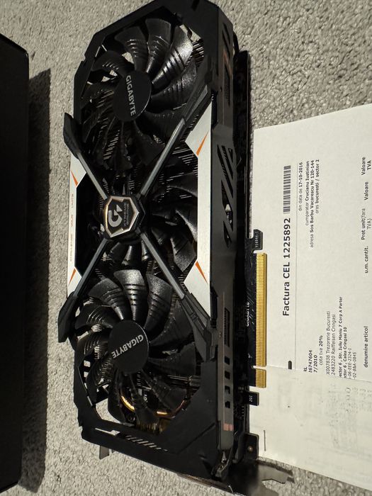 GeForce GTX 1070 8gb RAM, 256 bit, DirectX 12.1