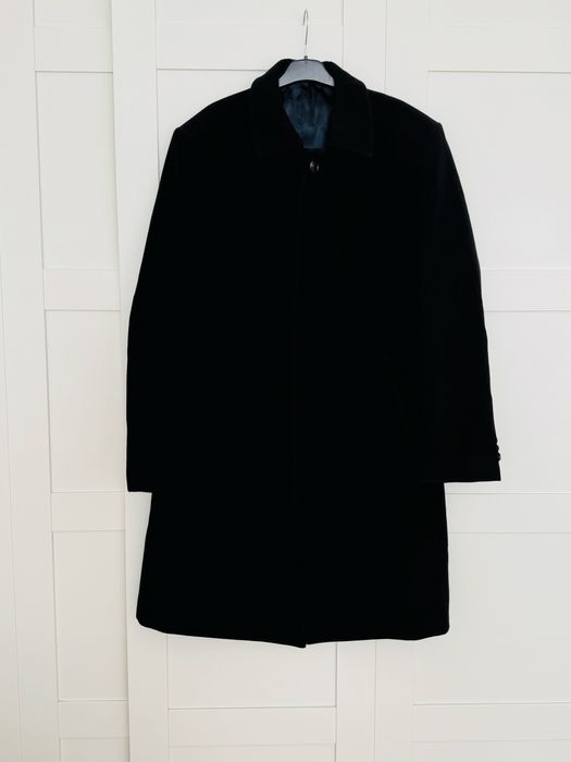 Palton barbatesc italienesc negru xl