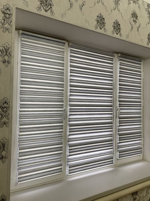 Жалюзи ролл шторы день и ночь