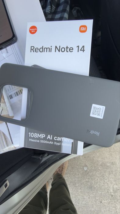 Xiaomi Redmi note 14,  garantie 2028, acte