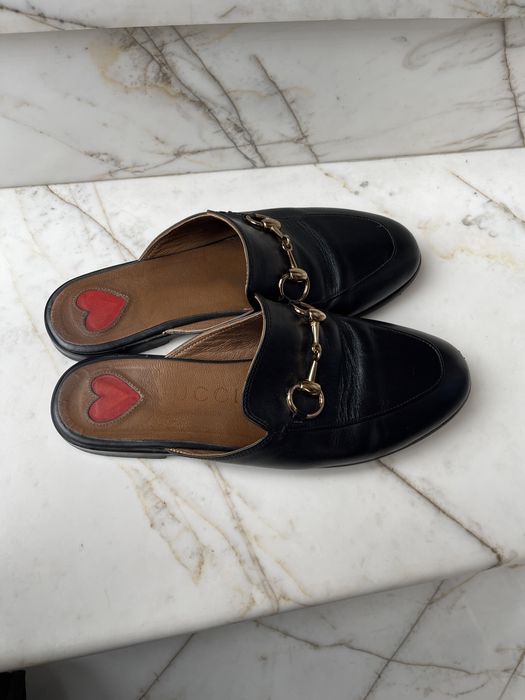 Дамски чехли Gucci от естествена кожа размер 37