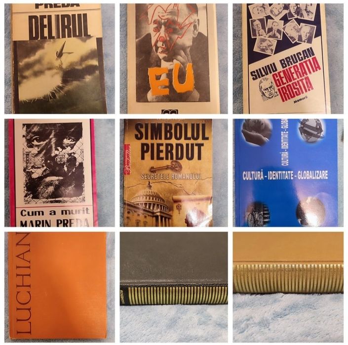 Lot carti de electronica si scriitori clasici romani