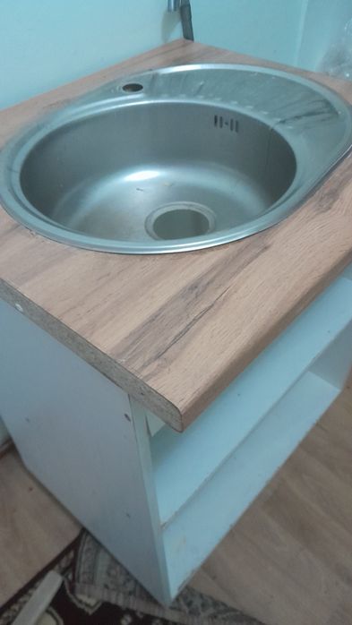 Алматы кухонный мойка шкаф..бу...5000