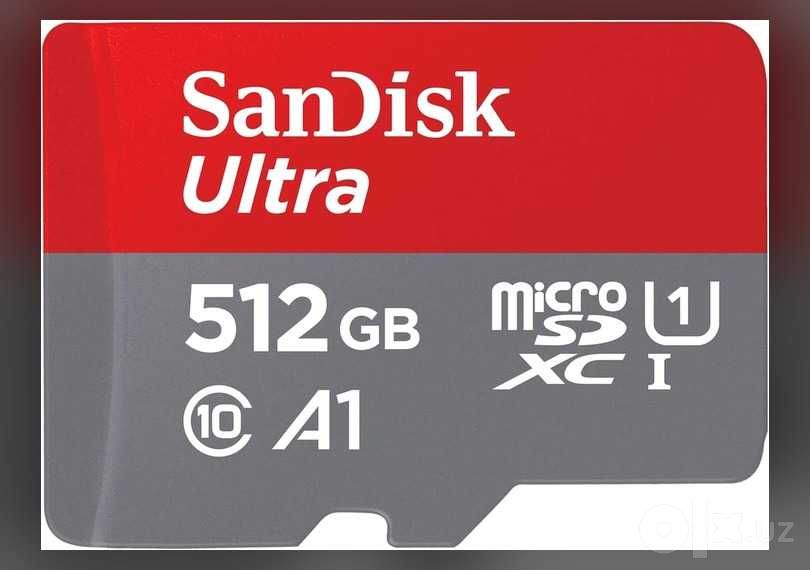 Карта памяти SanDisk Ultra 512 ГБ microSD U1 A1