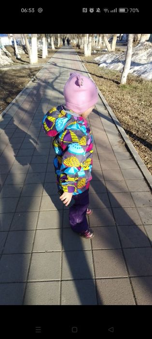 Продам демисезонный комбинезон