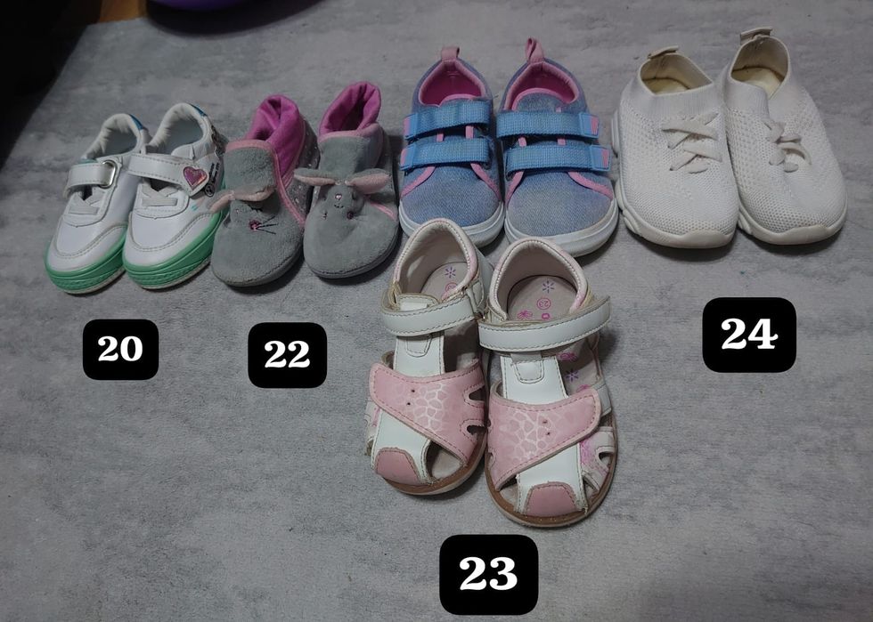 Обувь детская 20-24 размер