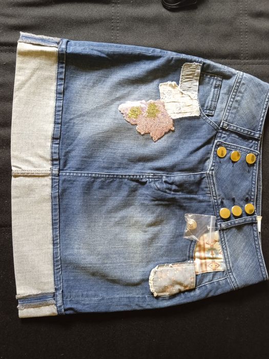 Fusta de blugi Mandarin Nr. 36-38 noua