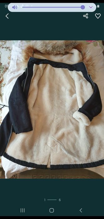 Куртка парка пальто для девочки