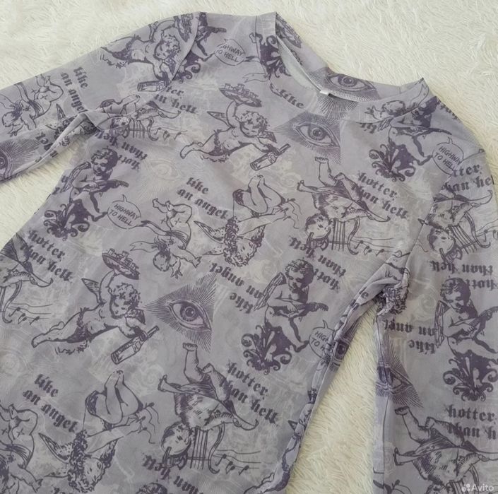 Прозрачное женское Боди