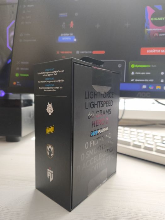 Новая мышка logitech g pro superlight 2 не вскрытая