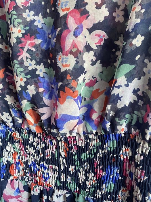 Дамска цветна рокля