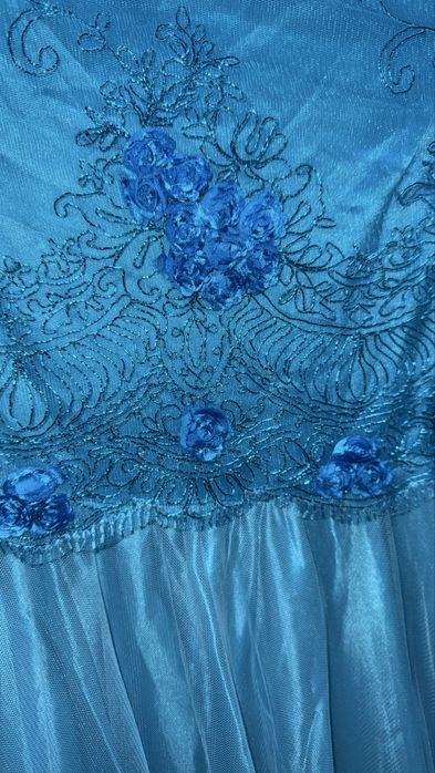 Продаётся платье бирюзовое